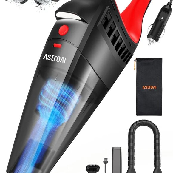 AstroAI Car Vacuum, Car Accessories, Portable Handheld Vacuum Cleaner with 12V D - Picture 9 of 11